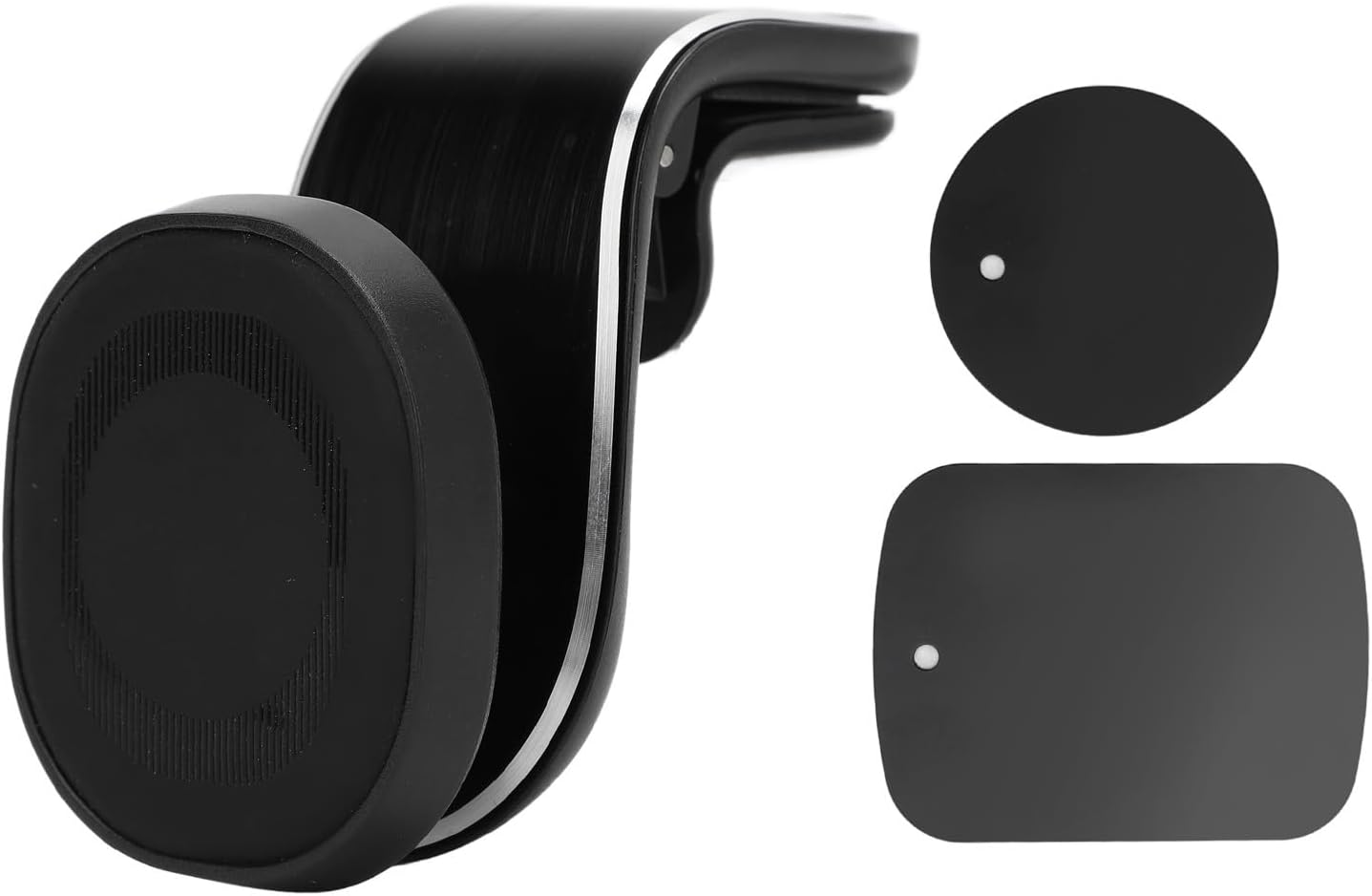 Magnetic Car Phone Holder for Air Vent Mount, Foldable 360&deg; Adjustable Universal Smartphone Holder with Strong Clip for Safe Driving Hands-Free image number 3