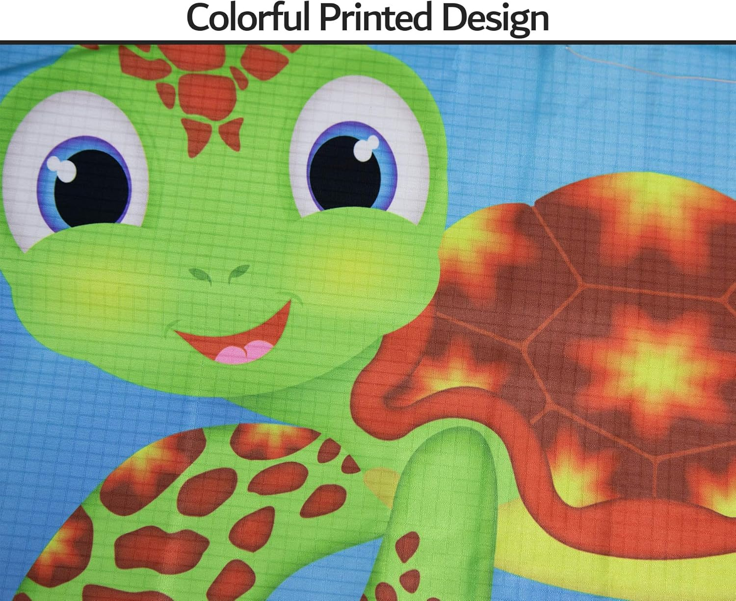 In the Breeze 3318 - Baby Turtle 30 Inch Diamond Kite - Fun, Easy Flying Kite - 30-Inch Stained Glass image number 7