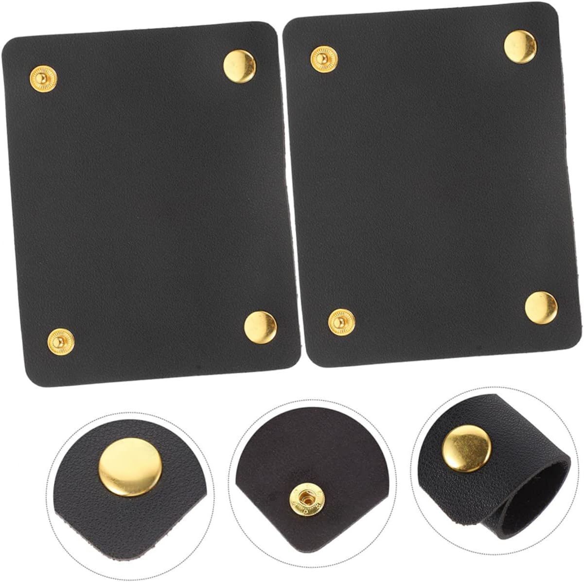 KONTONTY 2Pcs Wallet Handle Protective Covers Strangle Pu Covers for Luggage Handle Tote Bag Protector for Travel and Daily Use image number 5