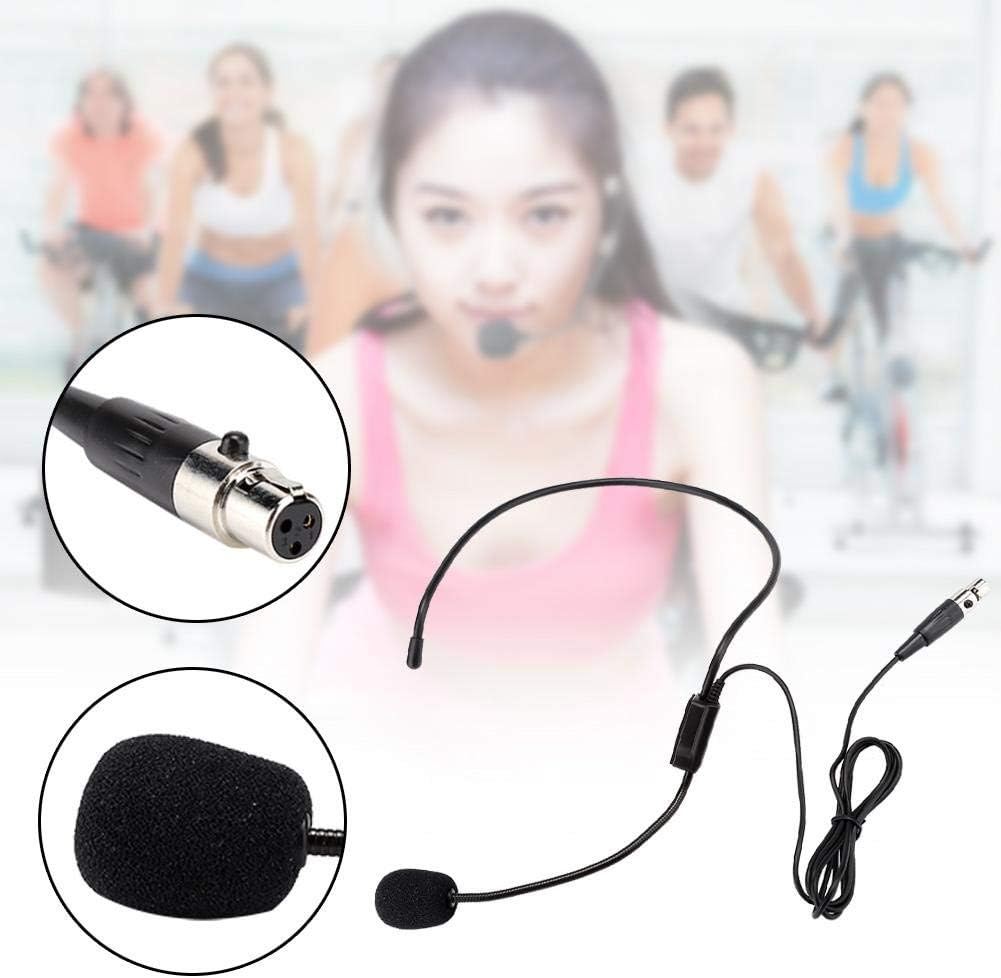 Annadue 3-Pin XLR Headset Microphone, Mini Professional Wireless Microphone, for Sports, Performances, Police, Telephone Operators, Speakers, Telephones and Other Situations. image number 6