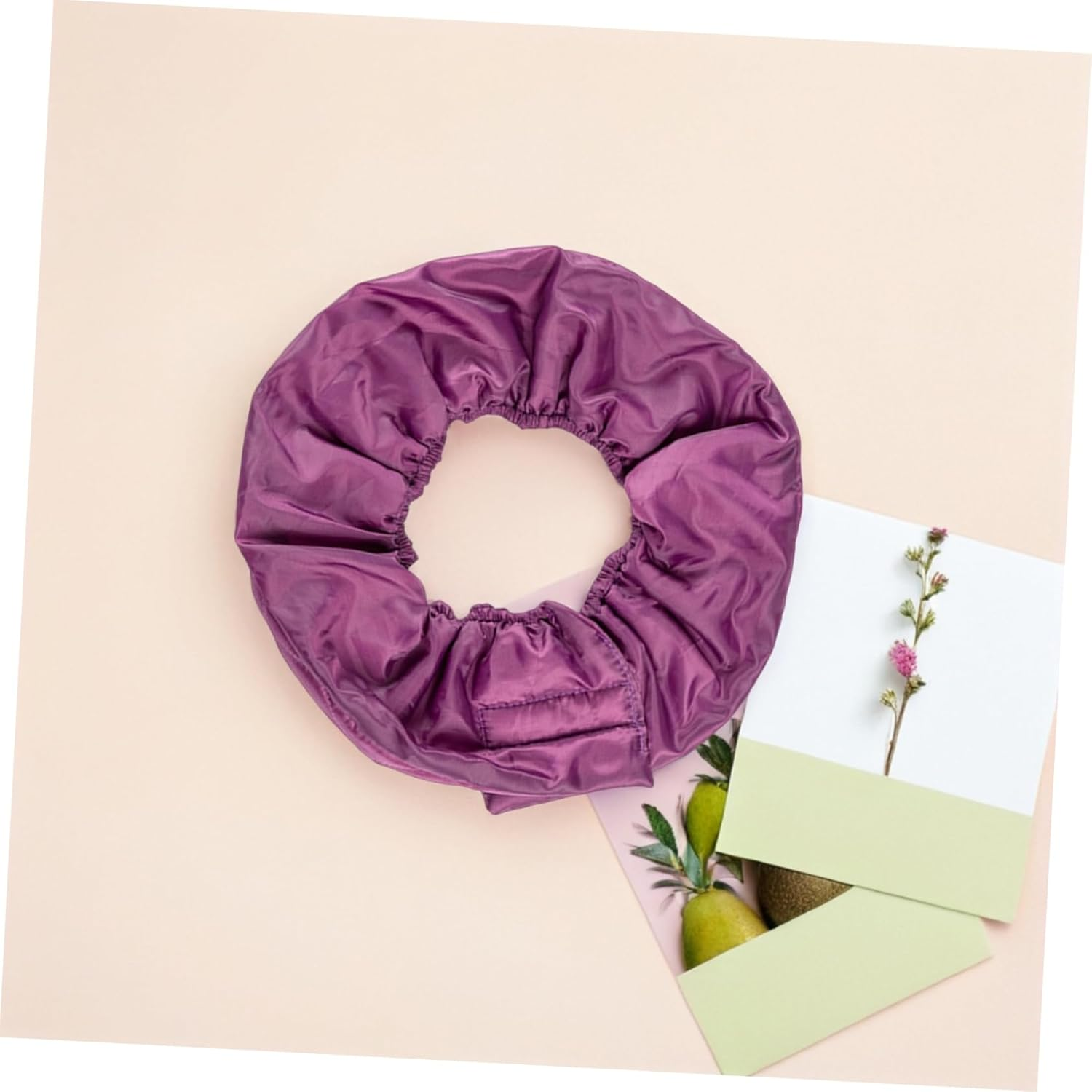 GANAZONO 2Pcs Deep Conditioning Cap: Professional Hair Stylist Capes Double Layer Waterproof Hair Dye Heat Insulation Cap Protector for Women Home Salon Use