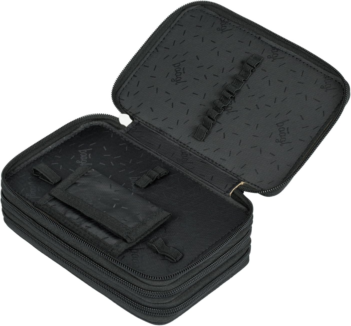 Baagl 3 Compartment Pencil Case for Boys Girls School Pencil Case for Stationery School Supplies Pencil Case Pencil Case for School - Motorbike. image number 6