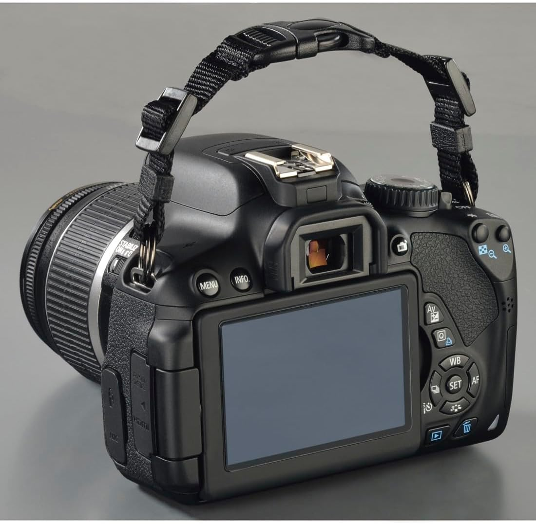 Hama 2In1 130" Neoprene Straight Camera Strap Black image number 5