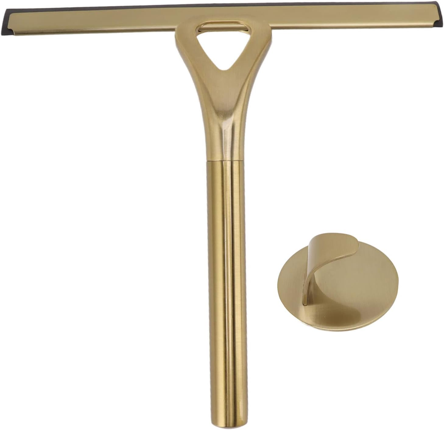 Stainless Steel Shower Squeegee, Multi-Purpose Window Squeegee for Bathroom Window for Glass Doors