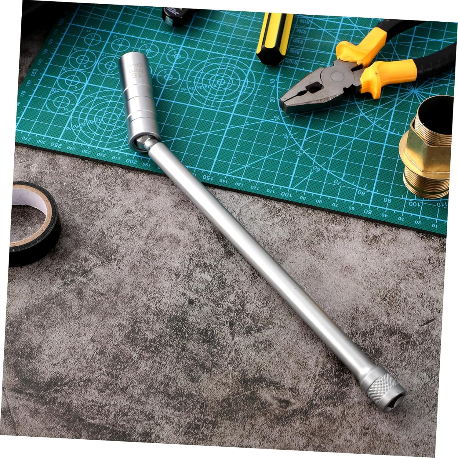 VINTORKY Spark Plug Socket Magnetic Car Accessory Automotive Repair Tool Compact Design image number 5