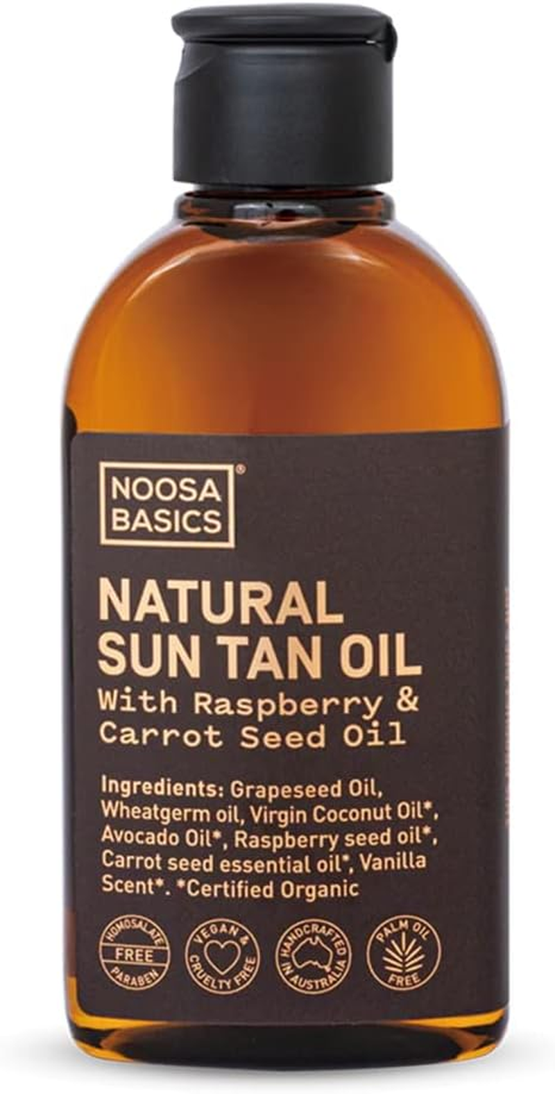 Noosa Basics Natural Sun Tan Oil 125 Ml image number 1