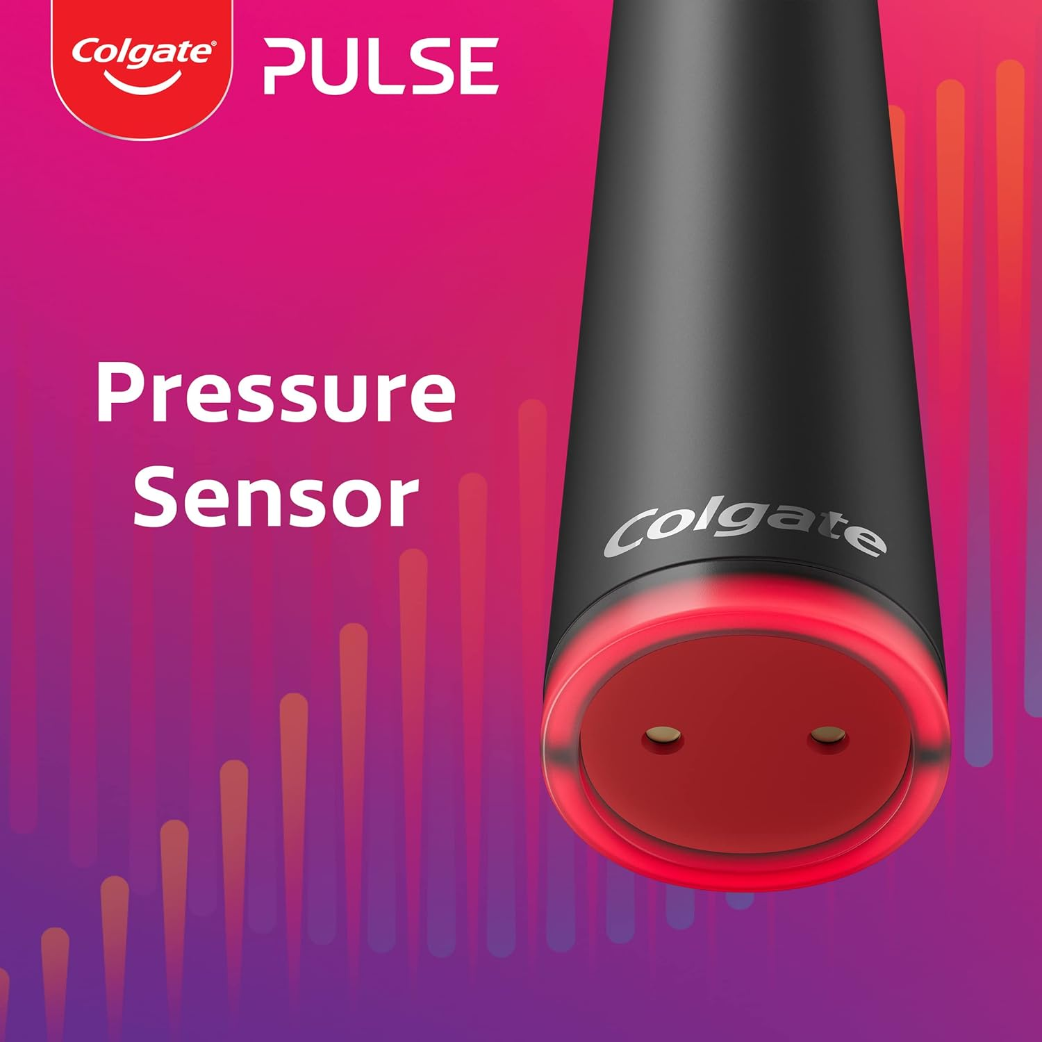 Colgate Pulse Connected Series 2 Deep Clean and Sensitive Electric Toothbrush, 1 Pack with 2 Refill Heads, Plaque Removal image number 5