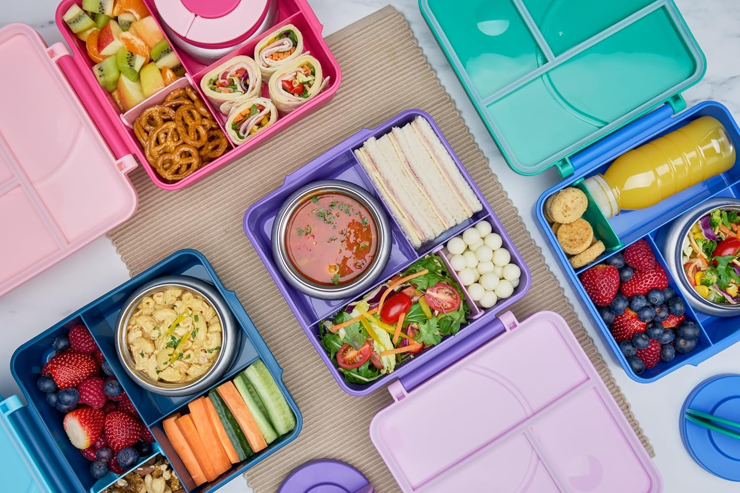 Avanti Yumyum Insulated Food Jar, 240Ml, Blue image number 1