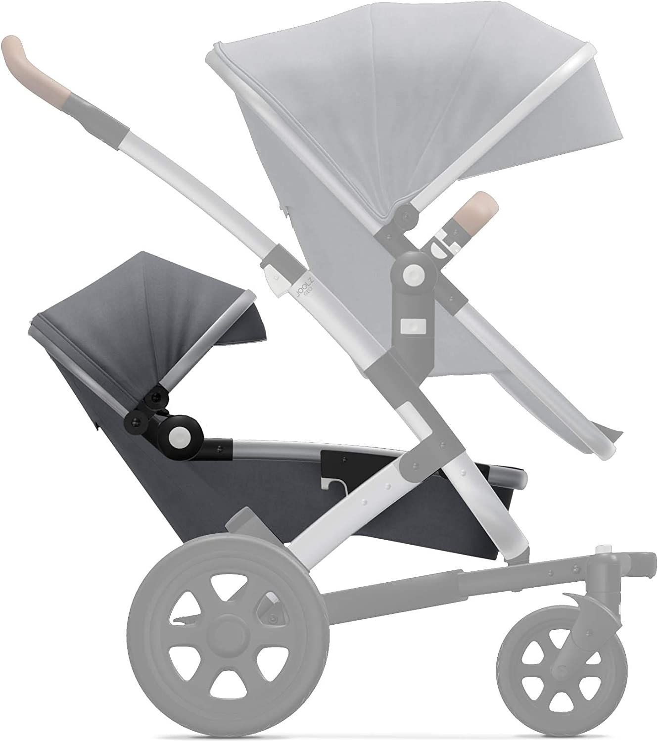 Joolz Geo2 Expandable Stroller Set, Gorgeous Grey image number 2