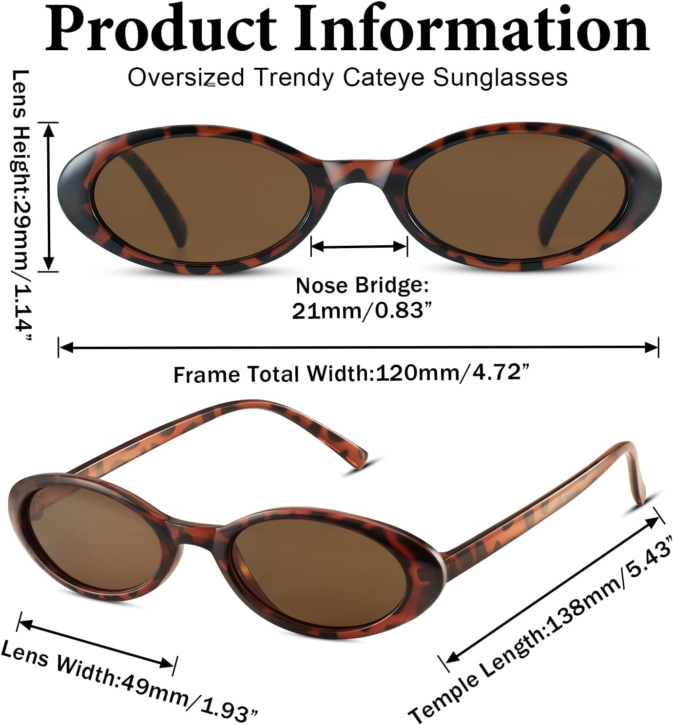 Retro Oval Sunglasses for Women Men,Womens Sunglasses Polarized Trendy Sun Glasses,90S Small Fashion Vintage Narrow Shades with UV400 Protection - Black image number 7