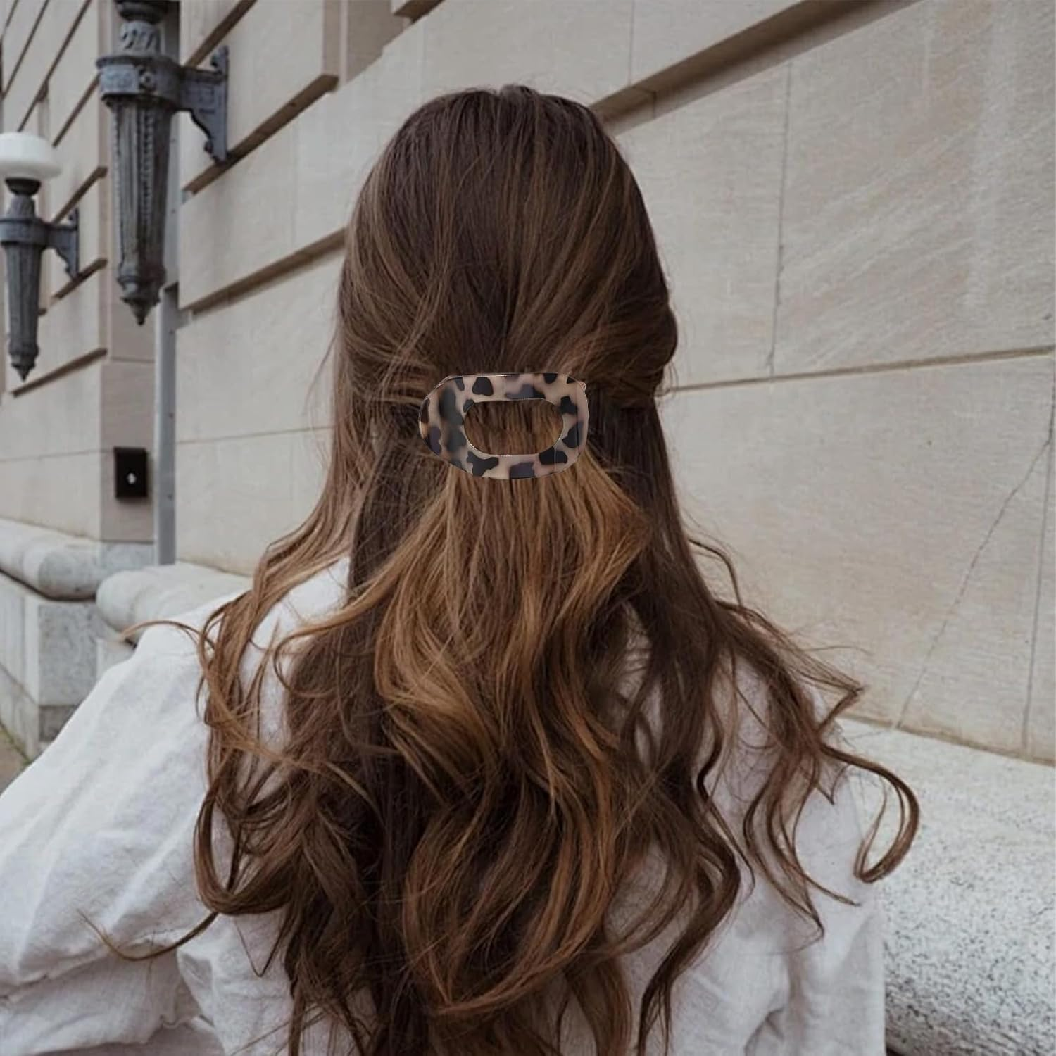 AYNKH Flat Hair Clips for Women Hair Clips for Thin Curly Thick Hair Strong Hold Curved Hair Accessories for Girls 5 Pieces image number 2