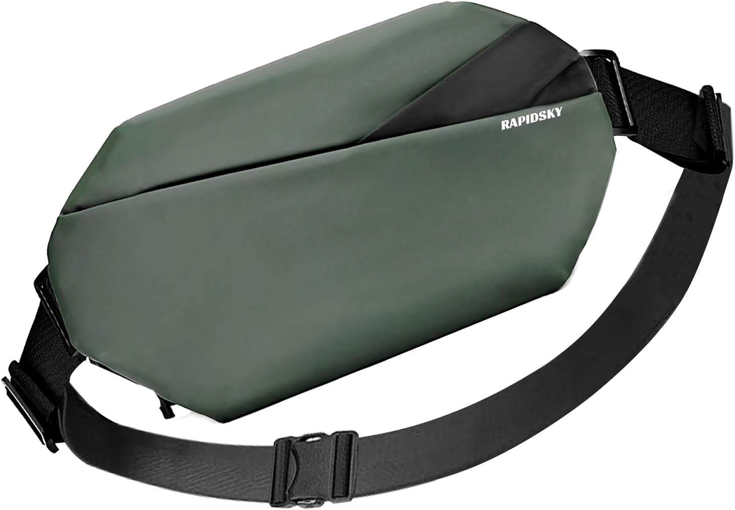 RAPIDSKY Lightweight Waterproof Messenger/Sling Bag - Adjustable Unisex Chest/Shoulder Pack Crossbody Shoulder Bag Backpack for Men and Women, Travel, Sports & Work