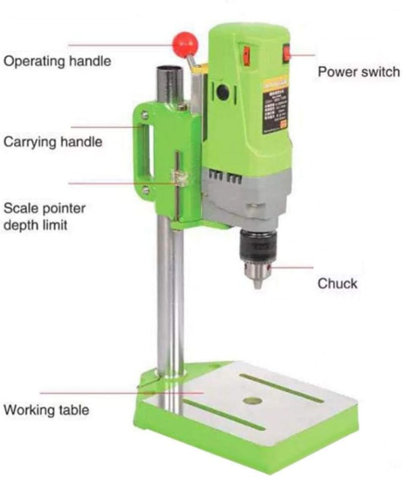 AOOK Drill Stand, 220V 710W, Variable Speed, Bench Drill Press