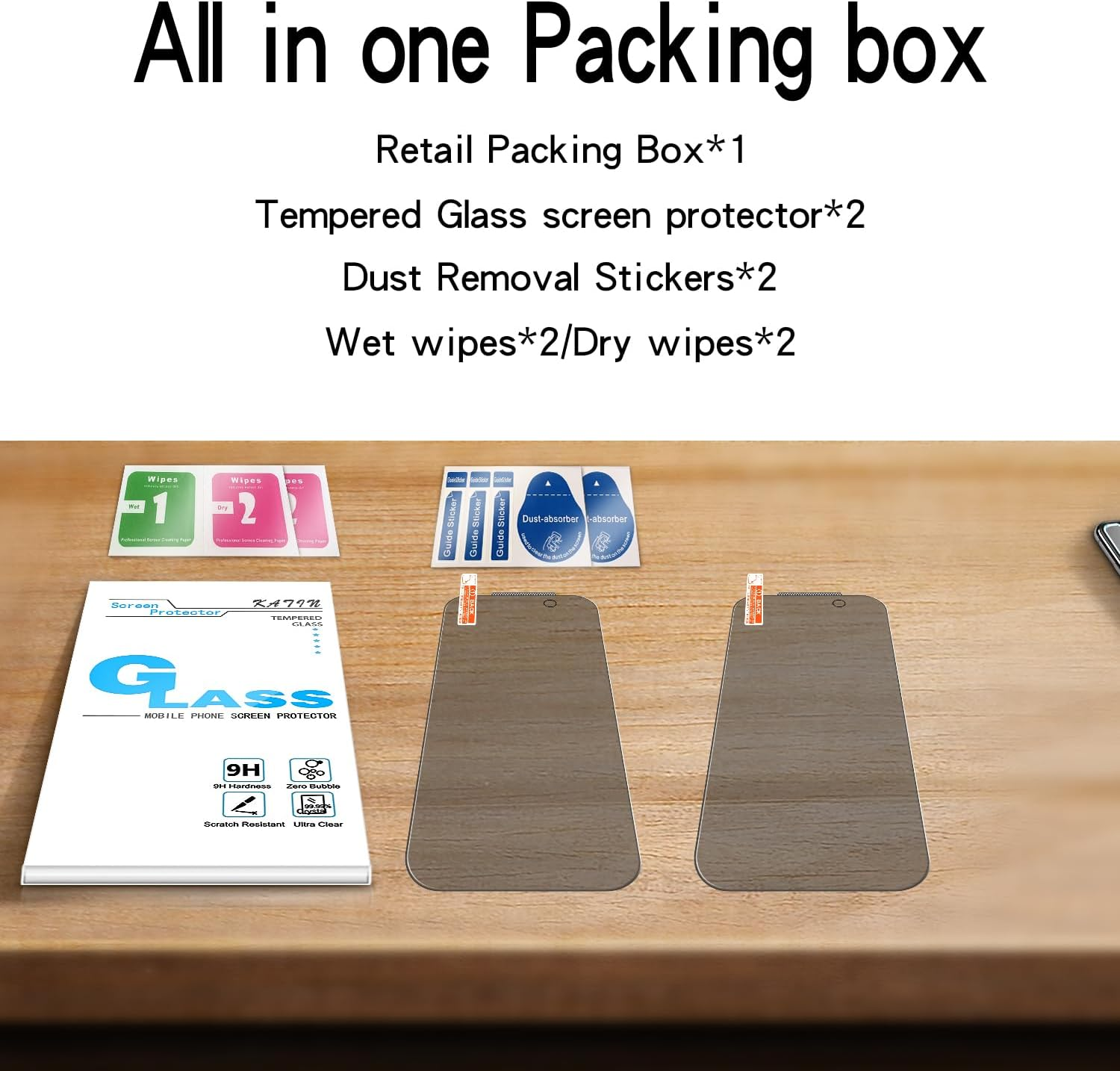 KATIN 2 Pack Matte Privacy Screen Protector for Iphone 17 Pro Max 6.9 Inch Anti-Spy Tempered Glass, anti Glare, anti Fingerprint, Bubble Free image number 4