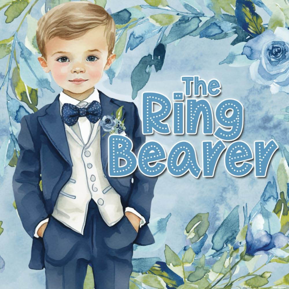 The Ring Bearer: Wedding Ring Bearer Book for Little Boys and Toddlers image number 1