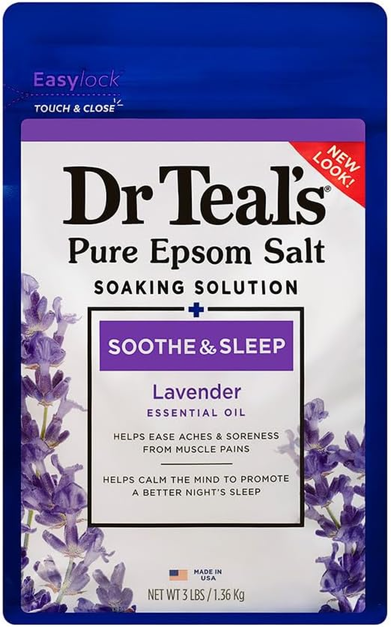 Dr Teal'S Lavender Epsom Salt Soaking Solution, 1.36 Kg image number 2
