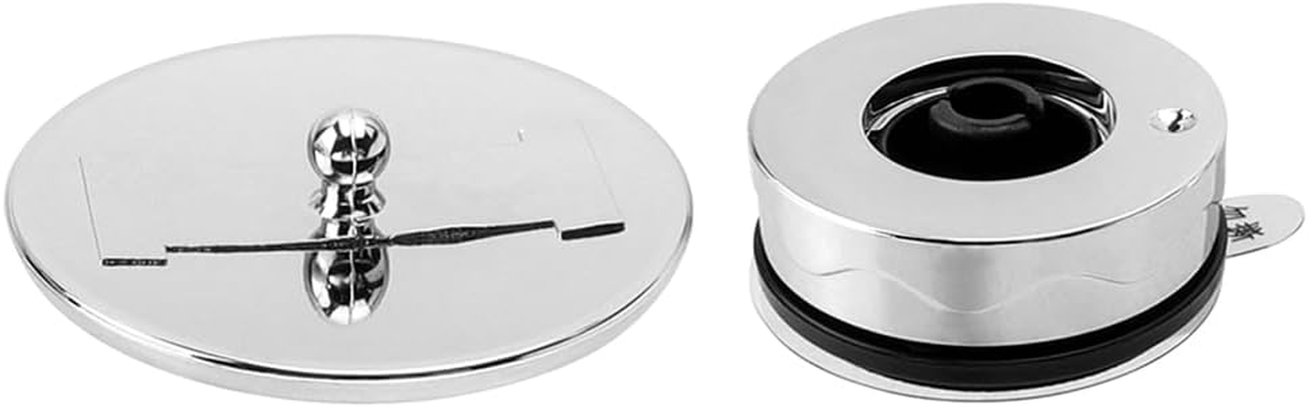 Yakamoz 2Pcs Blind Spot Mirror, 2" round HD Glass Frameless Convex Rear View Mirrors Adjustable 360&deg;Rotate Wide Angle Exterior Accessories for All Universal Vehicles Car image number 6