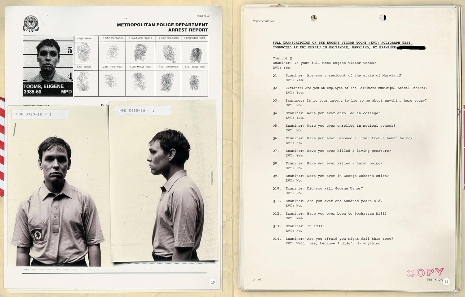 The X-Files: the Official Archives:Cryptids, Biological Anomalies, and Parapsychic Phenomena image number 6