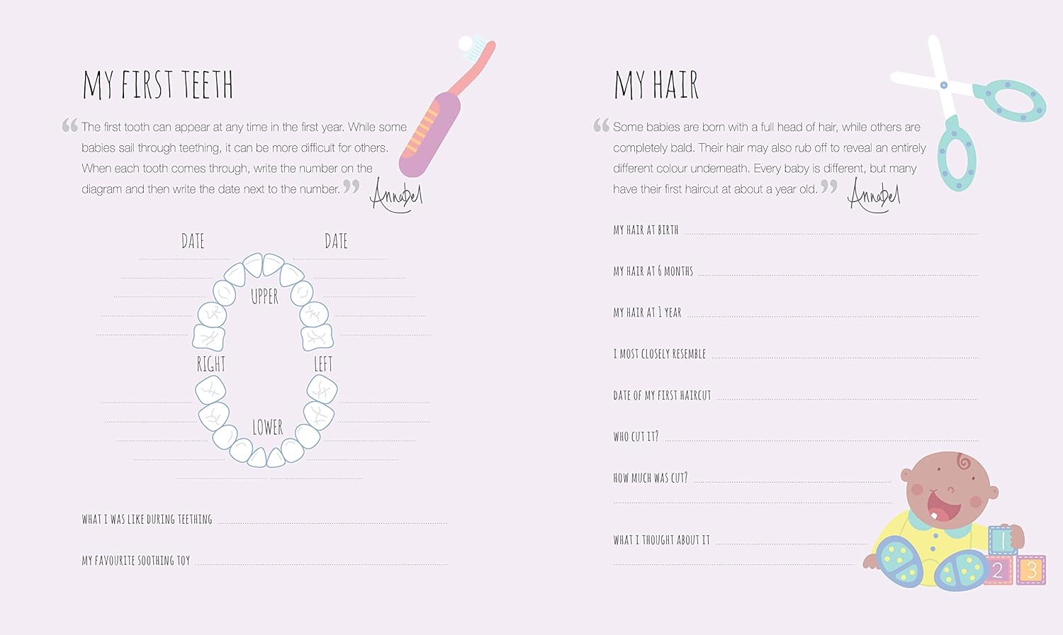 Baby'S First Year Journal: a Keepsake of Milestone Moments image number 6