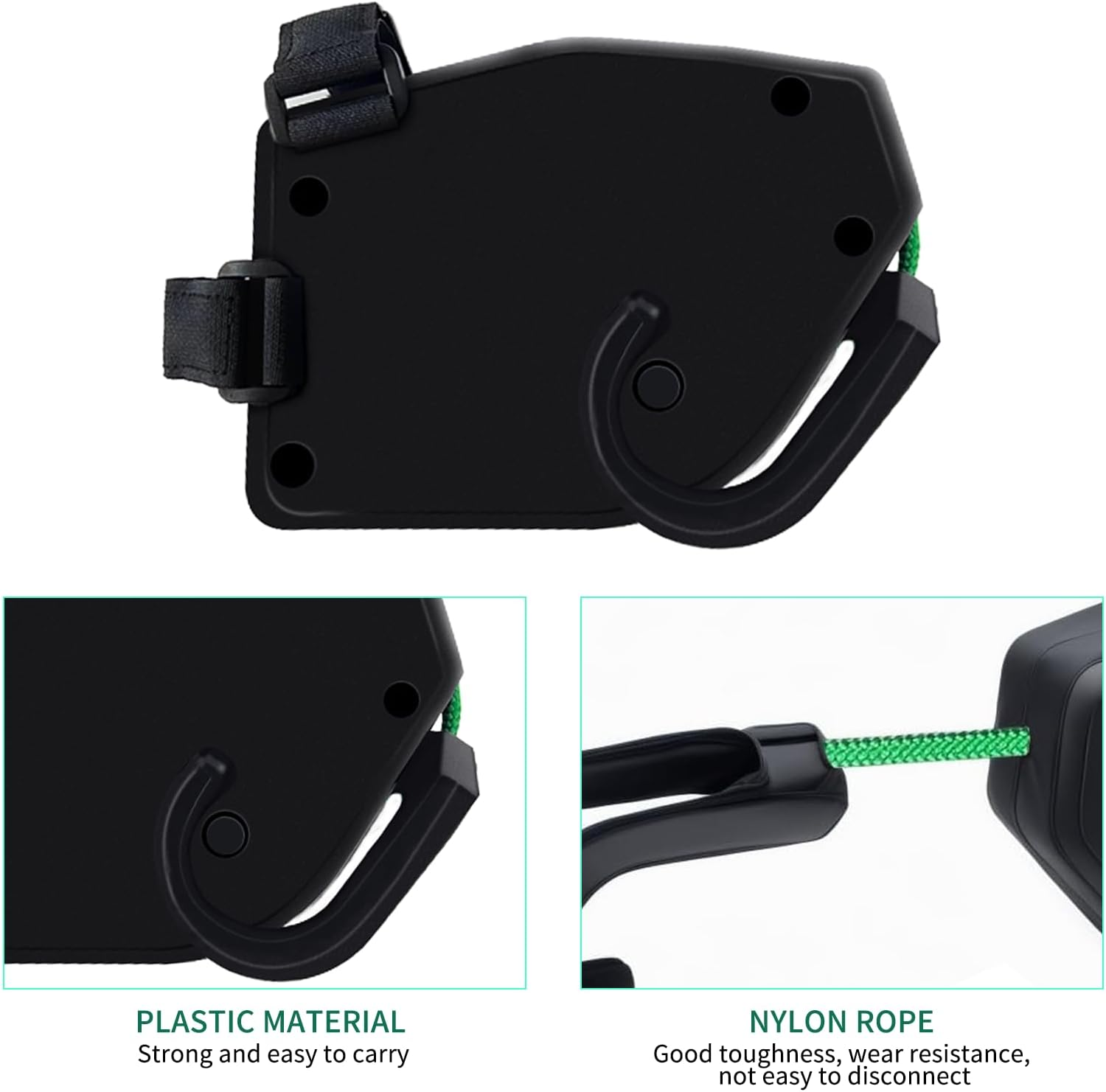 Update Children'S Bicycle Tow Rope 2.5 M Retractable Parents Child Bicycle Tow Rope Pull System Load Capacity 550 Lb Mountain Bike and Cycling Stretch Pull Strap Patent Design image number 2