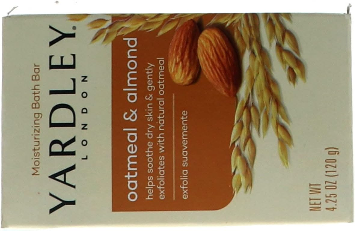 Yardley London Oatmeal & Almond Naturally Moisturizing Bath Bar image number 5