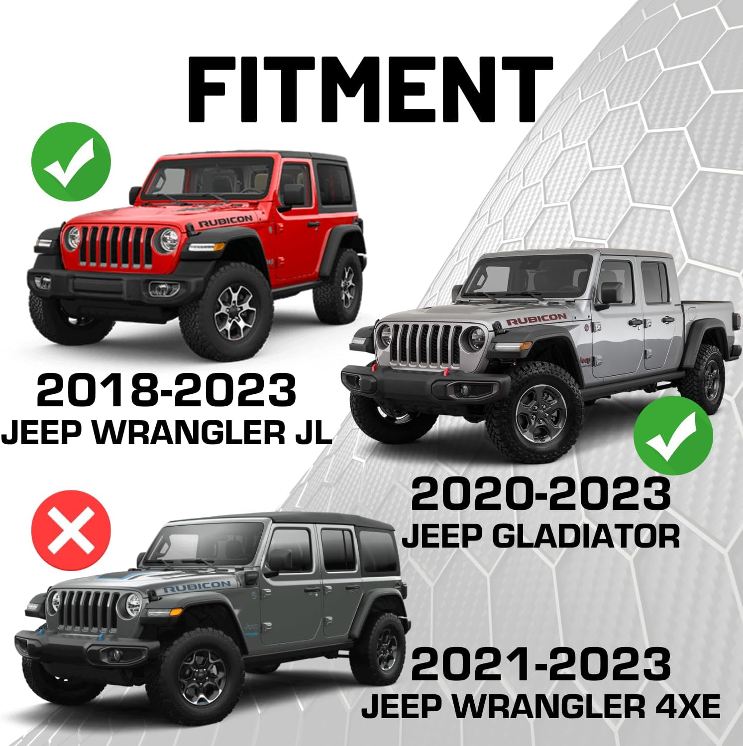 Bulletpoint Rubigrid Dash Mount Platform Phone Holder for 2018+ Wrangler JL (NOT 4Xe) + 2020+ Gladiator - Jeep Compatible Multi-Device Mount image number 4