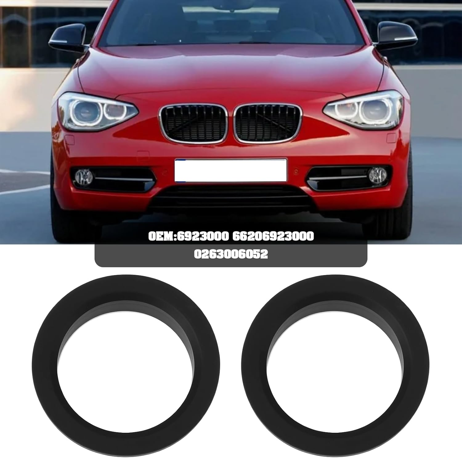 LT Easiyl 2Pcs Parking Sensor Seal Insulator Ring Gasket 6923000 66206923000 Compatible with BMW F20 F22 F31 F31 F32 F36 2013-2023 image number 2