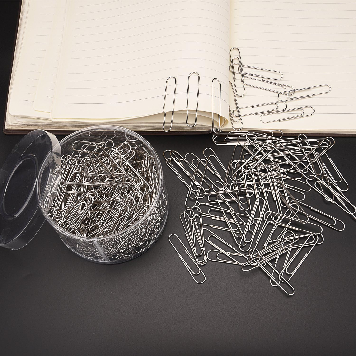Sunmns 300 Pieces Large Size Paper Clips for Office School and Personal Use, 2 Inch