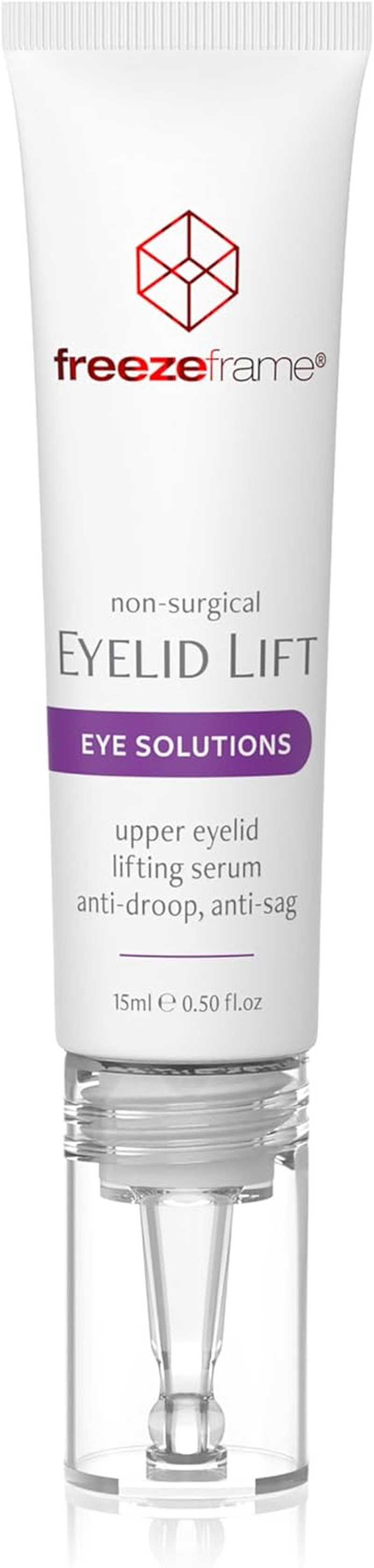 Freezeframe - BUNDLE SET EYELID LIFT, Clinical Lifting Eye Gel and Eye Serum, Visibly Lifts the Appearance of Sagging Eyelids and Visibly Opens Eyes, Anti-Droop, Anti-Sag Treatment with Bio-Mimetic Peptides and Hyaluronic Acid (15Ml) image number 1