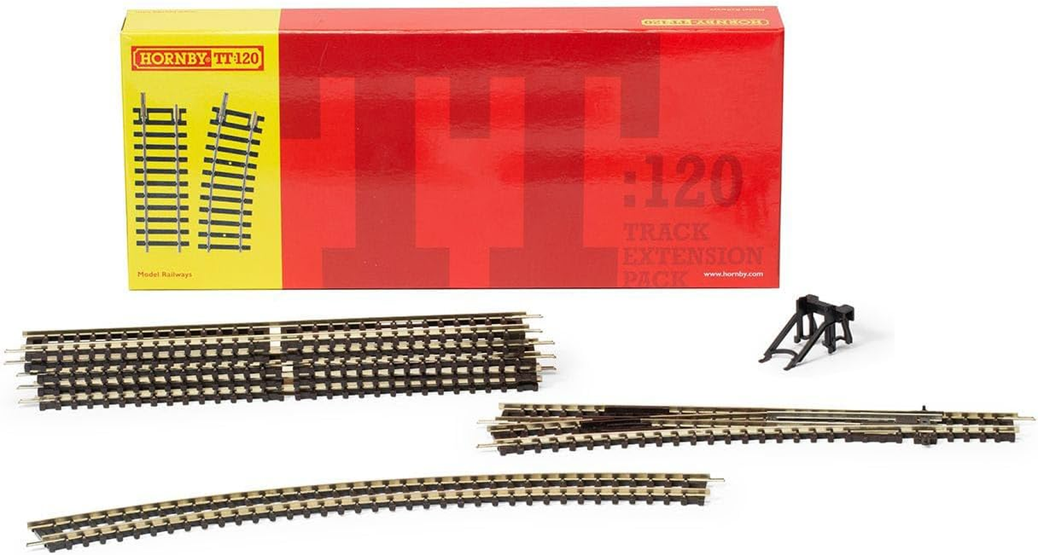 Hornby TT:120 Model Railway TT8031 Track Pack 2 Track Pieces image number 1