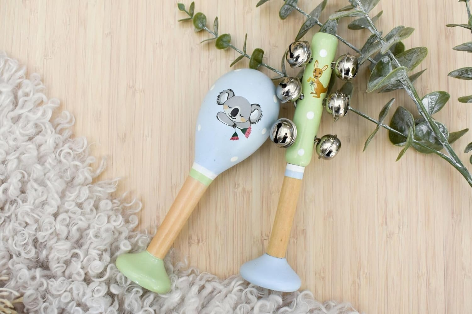 Koala Dream - Bush Buddies Australian Animals Maraca & BELLSTICK Set image number 3