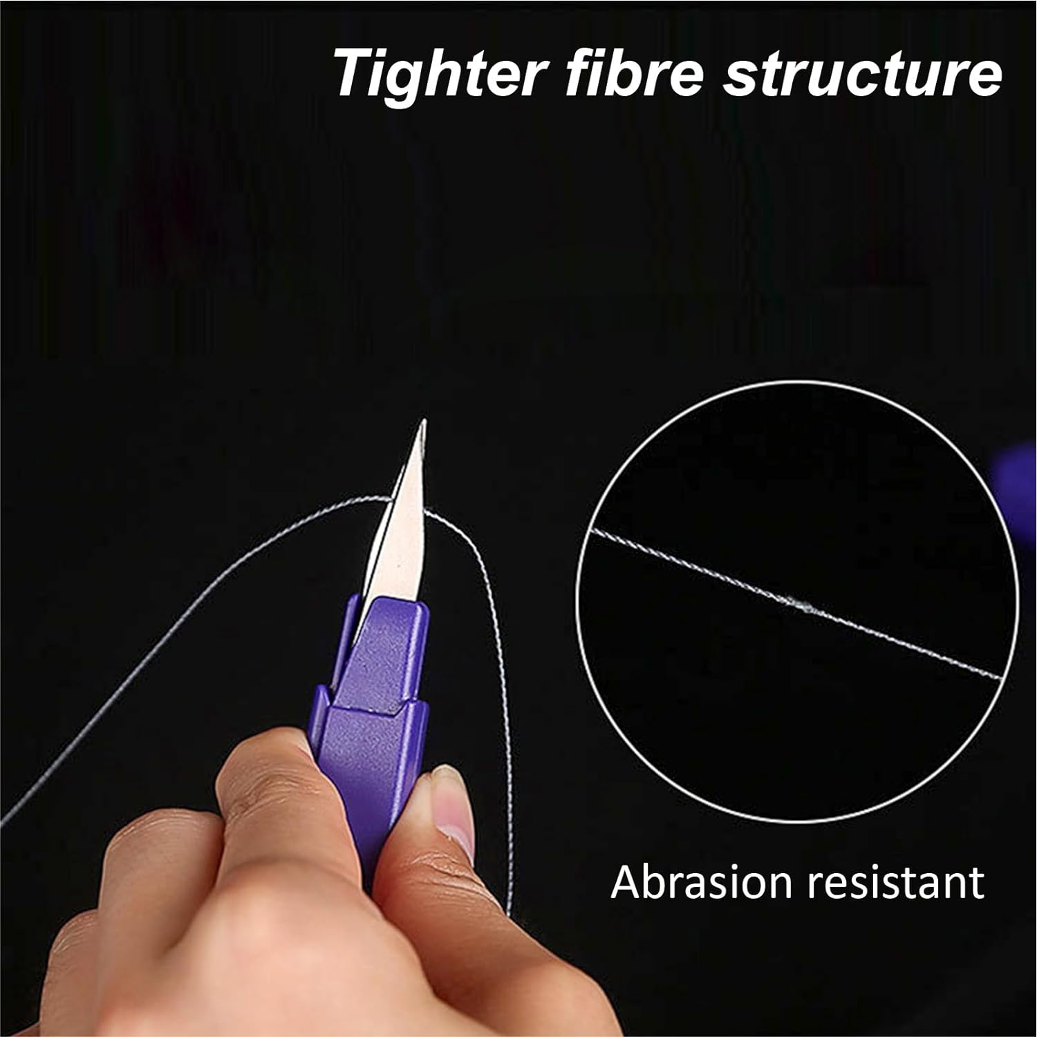 Braided Fishing Line, 200M Length with High Strength and Abrasion Resistance, Ideal for Lure Casting on Spin and Baitcaster Reels Freshwater Saltwater image number 6