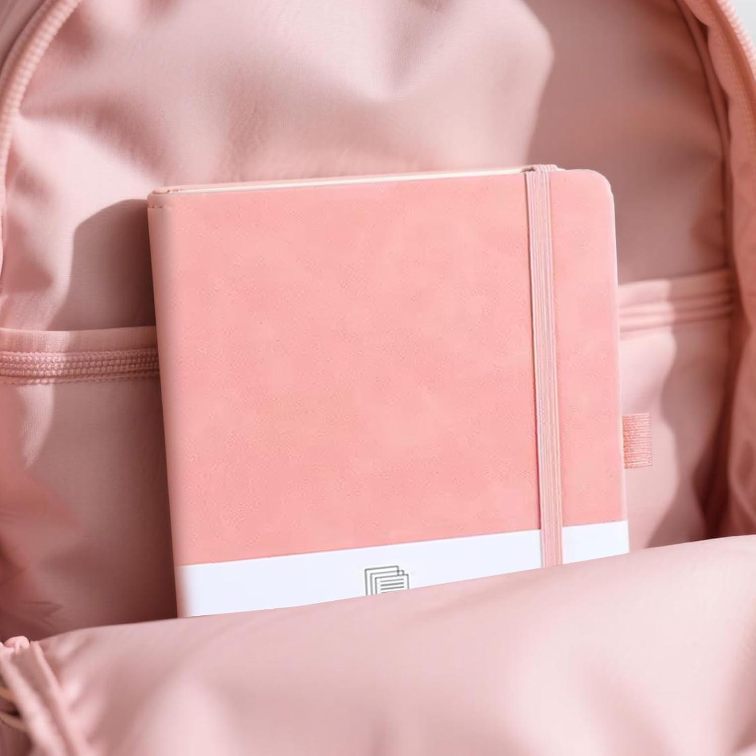 3 Pack Lined Journal Notebooks for Women & Men, A5 Thick Journals 200 Pages for Writing Ruled Notebook for Writing, School Note Taking, Business Work or Travel (Blue+Pink+Black) image number 5