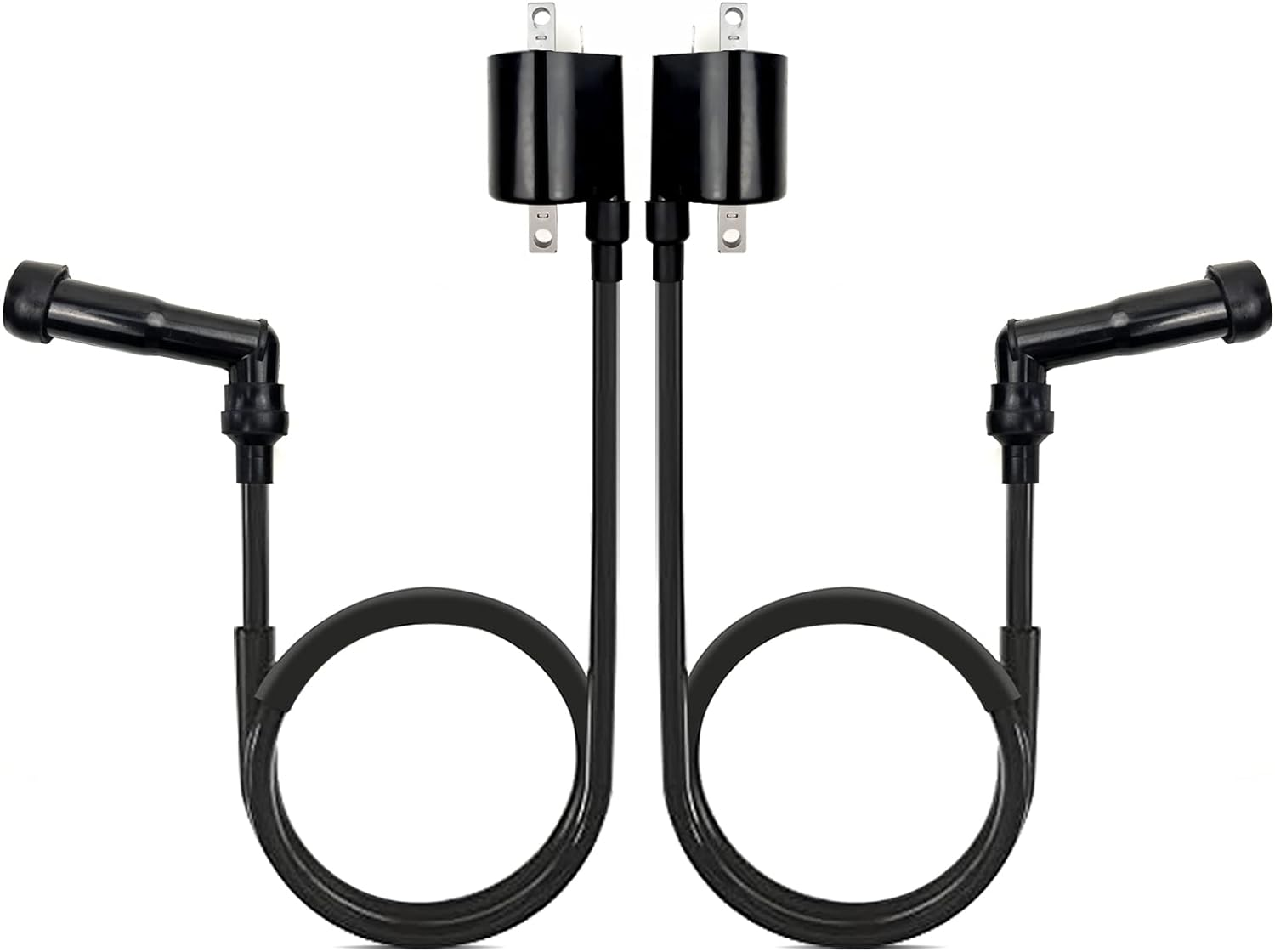 Ignition Coils for Yamaha Virago 700, 750, 1000, 1100 Motorcycles - 2 Pack - OEM Part Number: 42X-82310-70-00, 42X-82320-70-00 image number 4