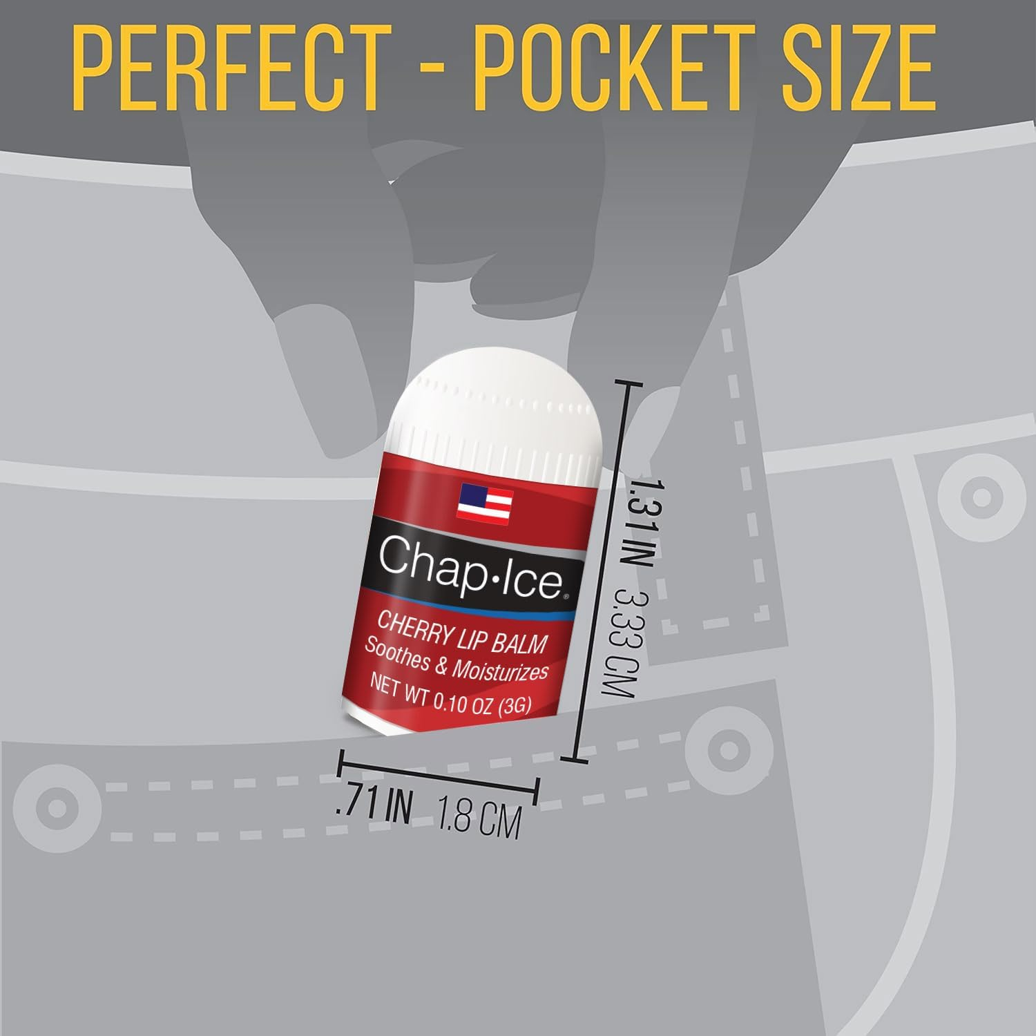 CYOIDAI Oralabs Chap Ice Cherry Lip Balm, 4 Pack, Moisturizing, Natural Finish, Pink, Dry Skin, 0.4 Oz Each image number 4