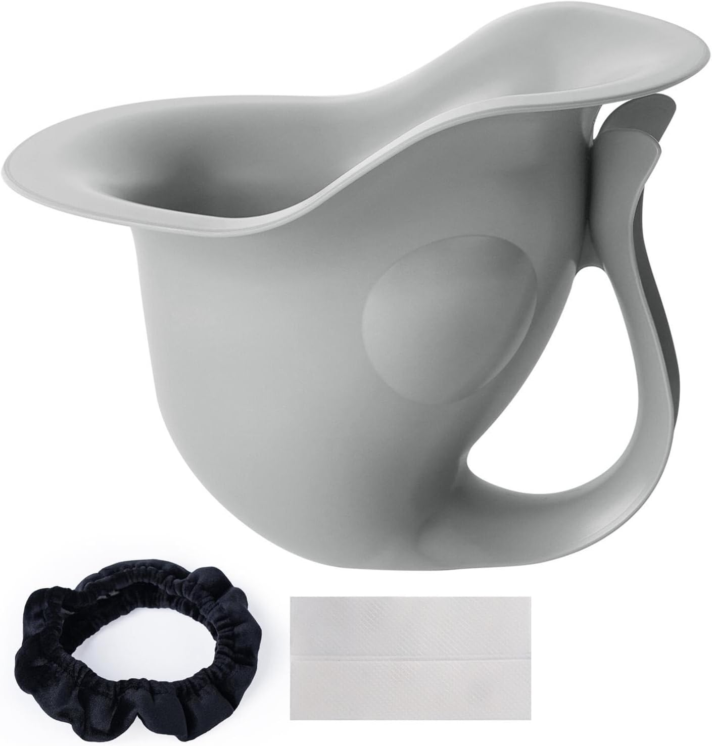 Potty for Newborns Travel Toilet Multi-Use Emergency Urinal Travel Urinal for Park -Picnic Car Hiking, Gray image number 3