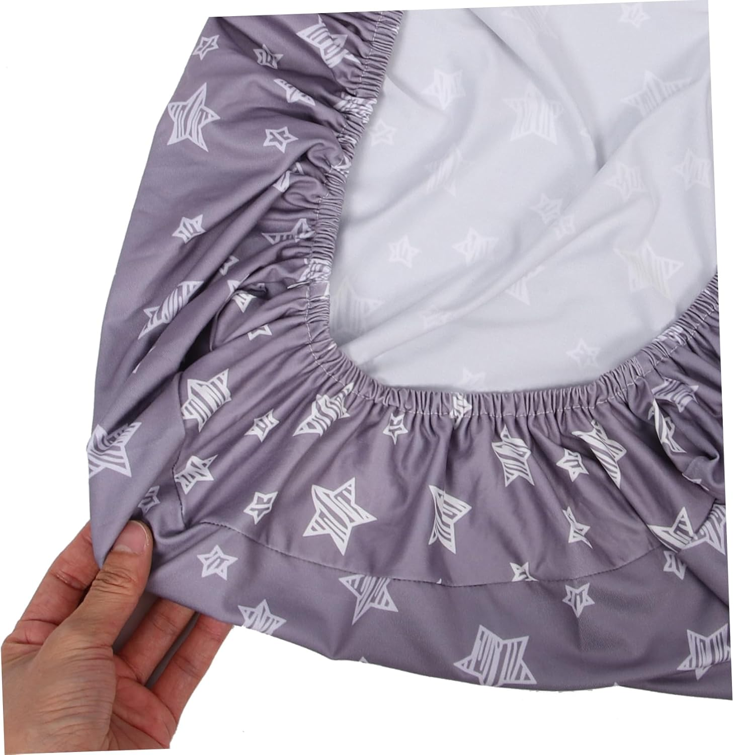 Elastic Diaper Changing Pad Cover Washable Changing Table Pad Reusable Covers image number 3