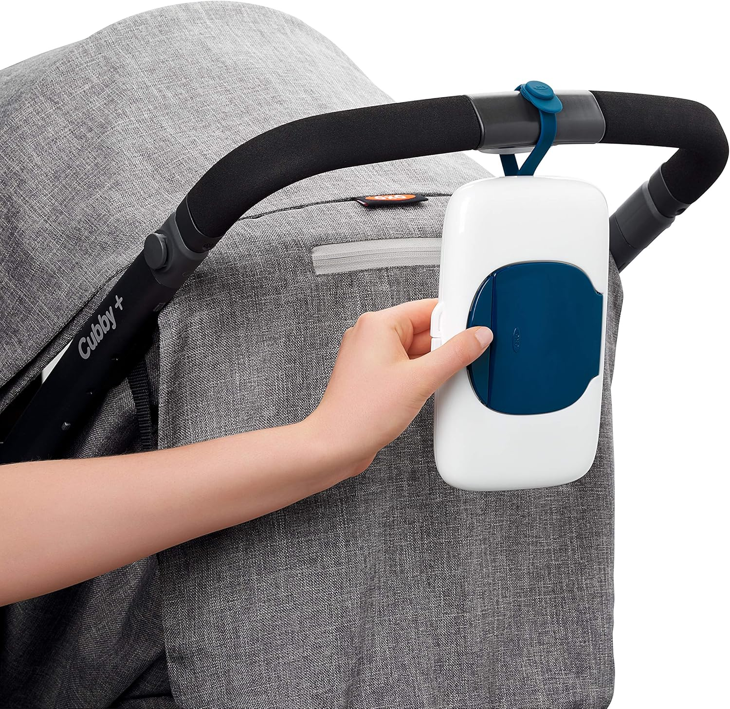 OXO Tot On-The-Go Wipes Dispenser - Navy, 1 Count (Pack of 1) image number 6