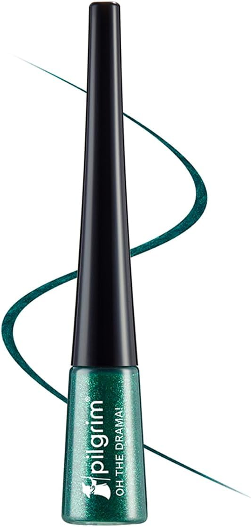Pilgrim Green Envy Metallic Eyeliner Cream Long Lasting & Smudge Proof Enriched with Argan Oil image number 5