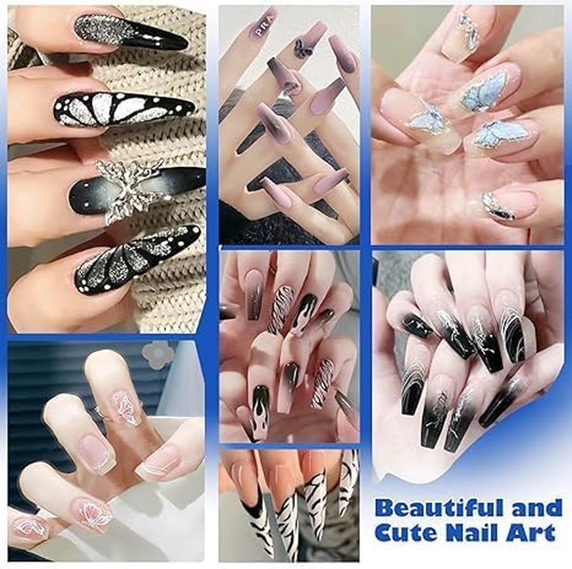 Nail Trainning Practice Hand with 100 PCS Nails Tips, Flexible Movable Fake Hands for Nail Manicure, Nail Trainning Adjustable Hands Kits, DIY Manicure Print Practice Tool Nail Display Manicure Supply image number 4