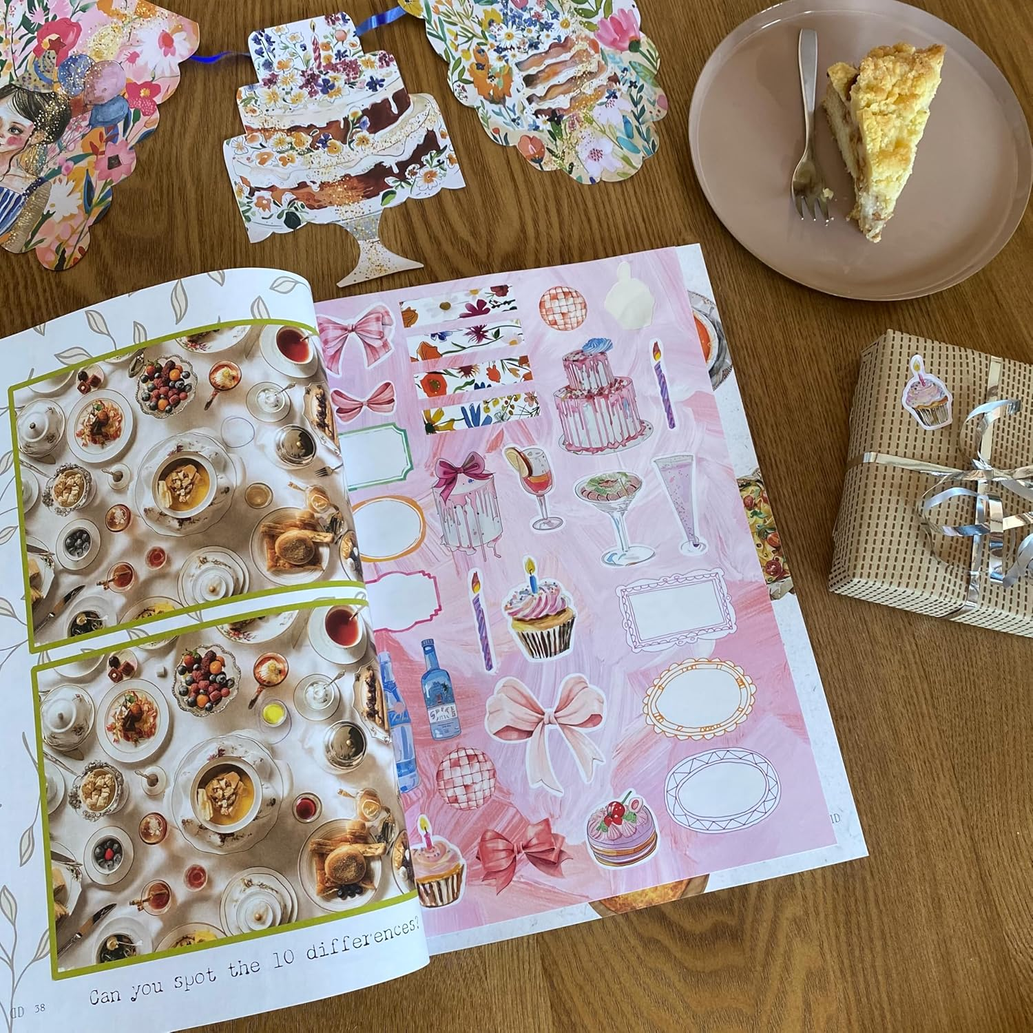 Daphne'S Diary Magazine #4 2024 (French) | Creative Crafts Workbook | Interactive Diary Magazine for Mindfulness, Colouring, Art, Cooking, Travel | Full of Creative Inspirations image number 4