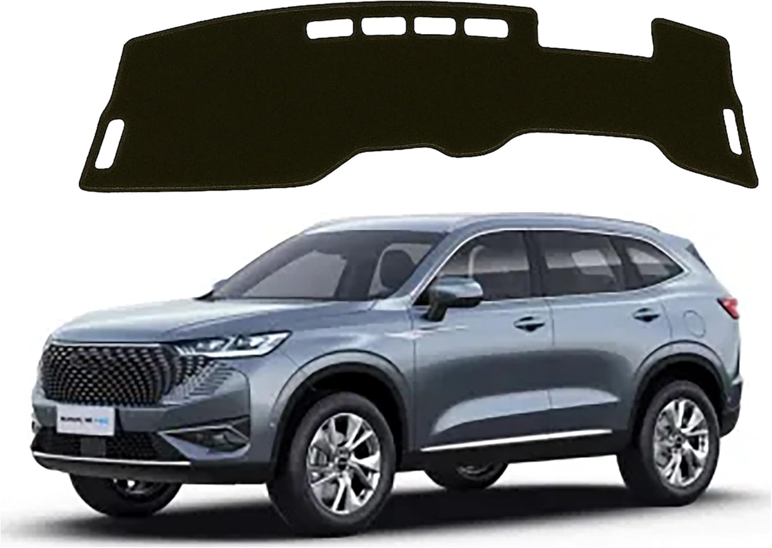 Dash Mat for Haval H6 | H6 GT 2021-2025 with HUD Luxury Suede Non-Slip Dashboard Cover Pad Interior Accessories image number 5