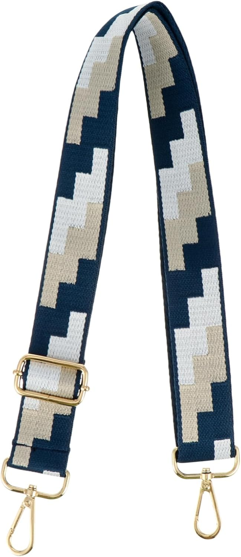 PERSELOSO Shoulder Bag Strap Wear Resistant Handbag Chain for DIY Replacement Purse Handle Durable and Versatile Belt with Buckles for Easy Installation