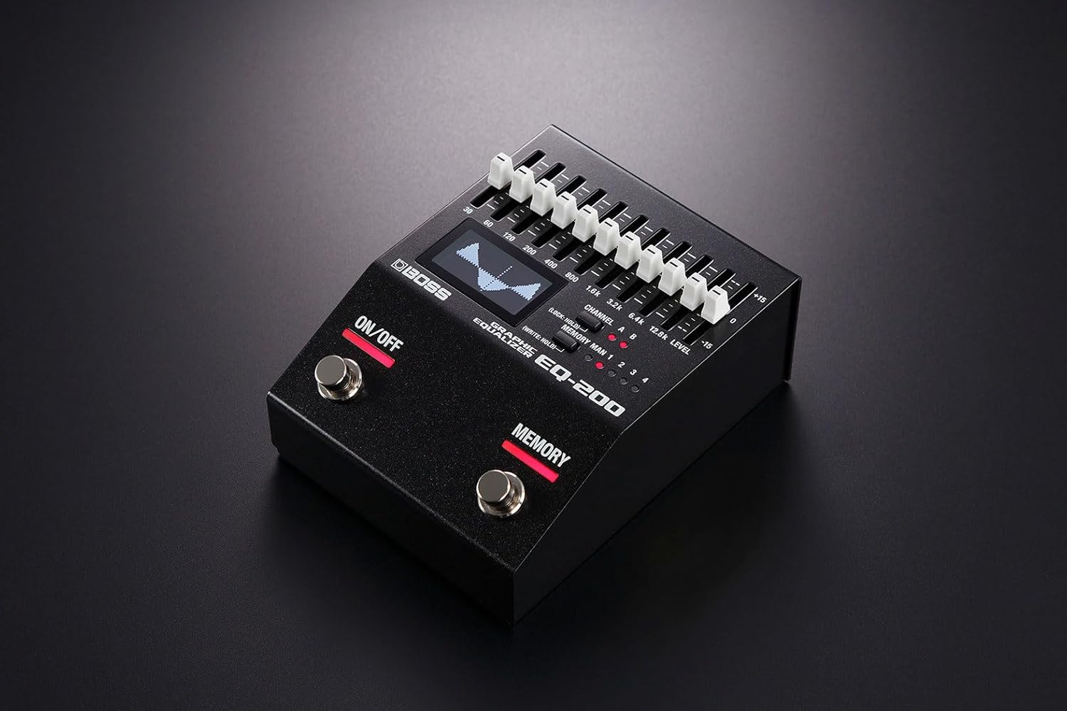 Boss EQ-200 Guitar Effects Pedal Graphic Equaliser image number 2