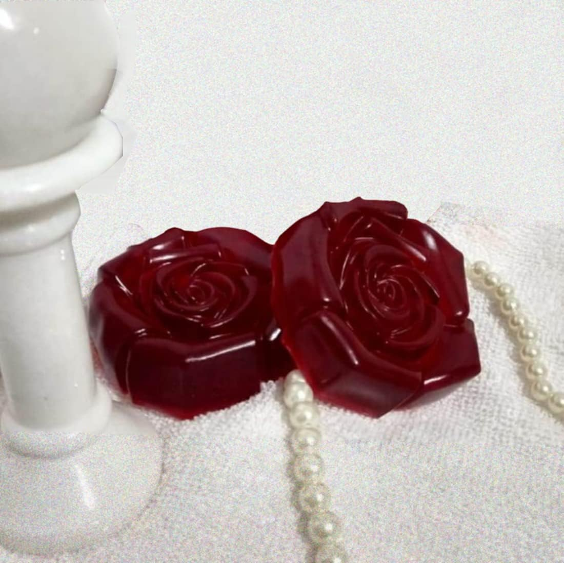 The Bath Stories Organic Handmade Red Wine Soap 2X90 Gms.(Pack of 2) image number 5