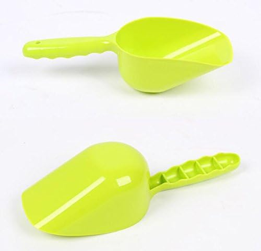 3 X Plastic Food Scoop Multifunctional Candy Color for Dog Puppy Cat Food Scoop Feeder Scoop for Birds Pet Supplies (Random Color) image number 1