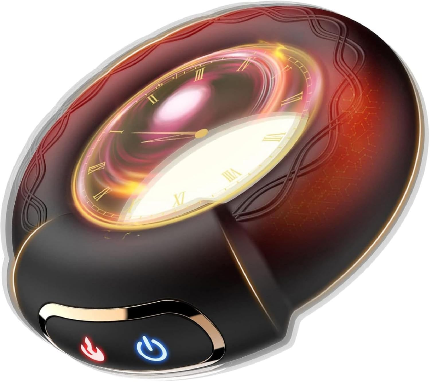 Vibrating Cock Ring 10 Vibrations with Heating Penis Ring Vibrator Toys for Men Adult Delay Ejaculation Male Couples USB Rechargeable Sex Toy image number 2