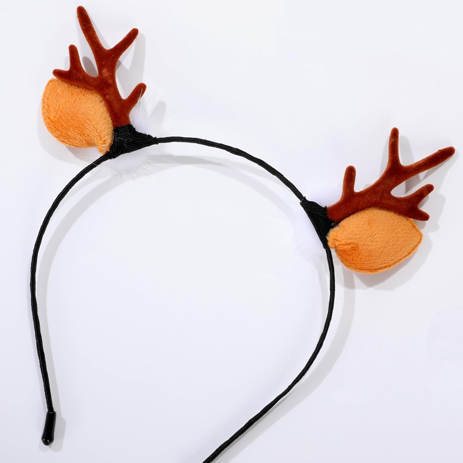 YCHRLSO Reindeer Antlers Deer Ears Headband - Cute Antler Headband Reindeer Hairband Bambi Ears Christmas Hair Accessories Costume for Women/Aquamarine image number 6