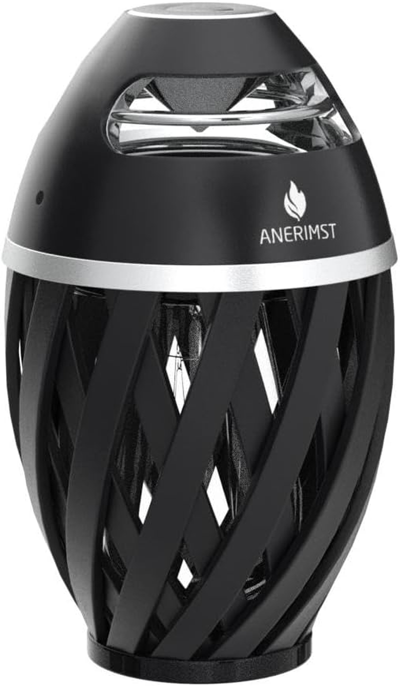 ANERIMST Torch Bluetooth Speaker with Poles/Hook, Flickering Flame Effect, Outdoor/Indoor Waterproof Stereo Speakers, Led Lantern for Party/Yard/Patio/Gifts, 2 Pack, Yellow Light (Jean-Tan-707) image number 5
