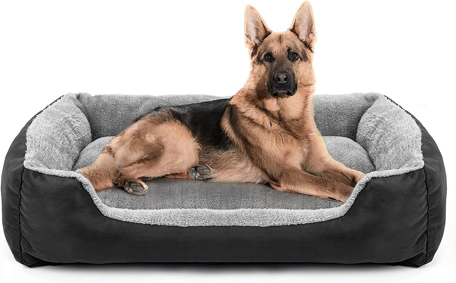 Dog Bed, Orthopedic Small Dog Bed with Sides, Washable Dog Beds for Small Dogs, Comfortable and Breathable Soft Cotton Small Dog Couch Pet Bed image number 4
